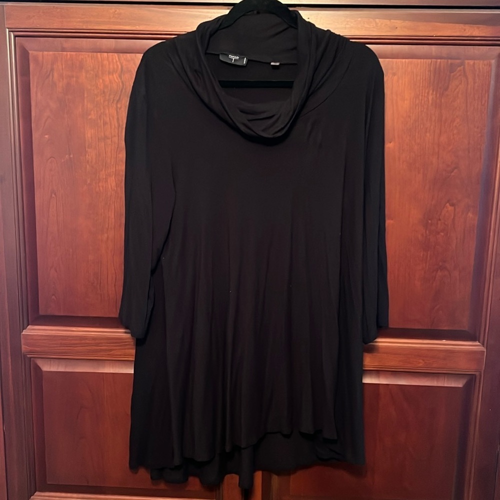 Tahari Woman long sleeve turtleneck top.